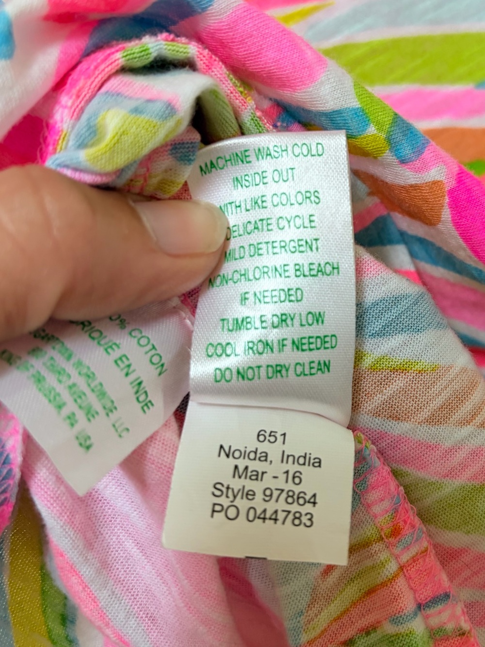 Lilly Pulitzer Essie Tank Top Pink in Shellabrate Floral & Shell-Print - Picture 5 of 5